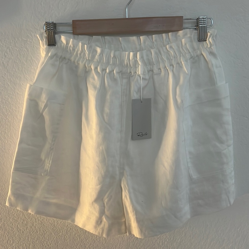 Brand new linen shorts from rails